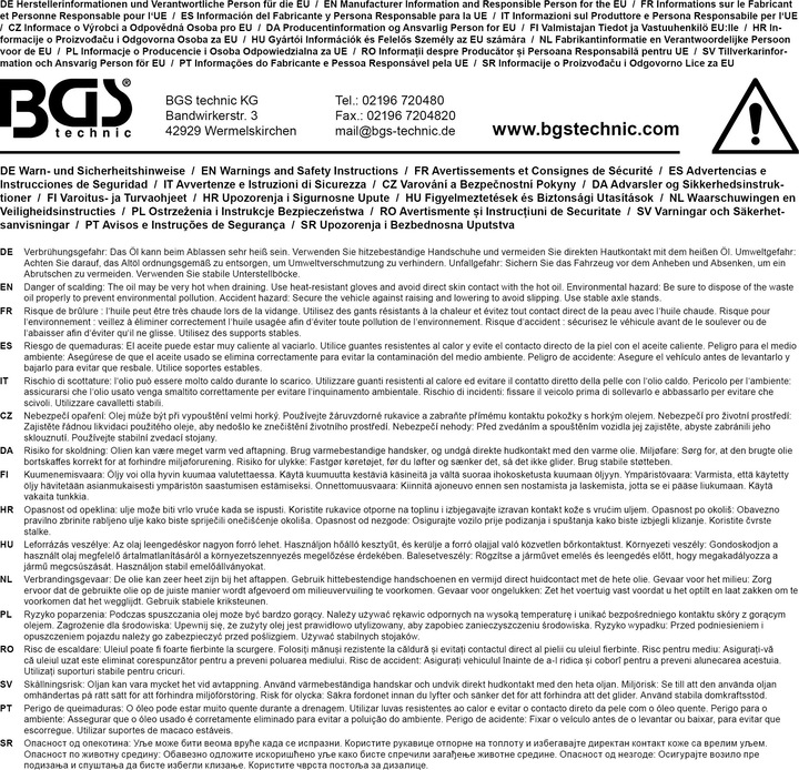 Produktbild BGS Ölwannen-Spezial-Einsatz-Satz Antrieb Innenvierkant 10 mm (3/8") 21-tlg.