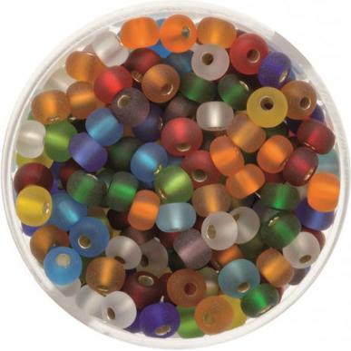 Glorex Rocailles 4,5mm 17g mix matt