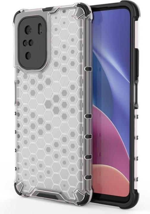 Actual product image Hurtel Honeycomb Case armour cover with TPU Bumper for Xiaomi Redmi K40 Pro+ / K40 Pro / K40 / Poco F3 (K40, Xiaomi Redmi K40 Pro+)