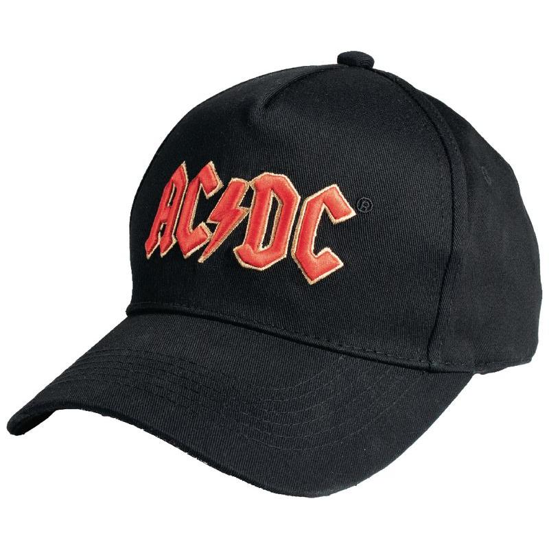 Safety Jogger, Cap, AC/DC Kappe, Schwarz, Rot, (One Size)