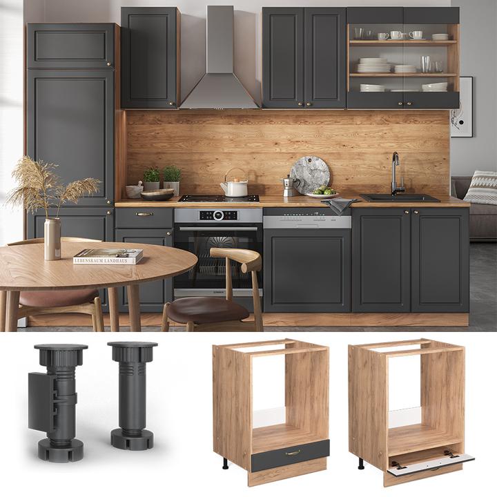 Produktbild Vicco Herdumbauschrank Fame-Line (60 x 51.60 x 82 cm)