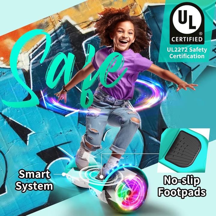 Actual product image Sisigad Hoverboard Two Wheel Self Balancing (12 km/h)