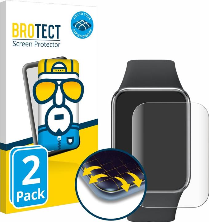 Actual product image BROTECT Fullscreen Protective Film Screen Protector Film Clear Transparent