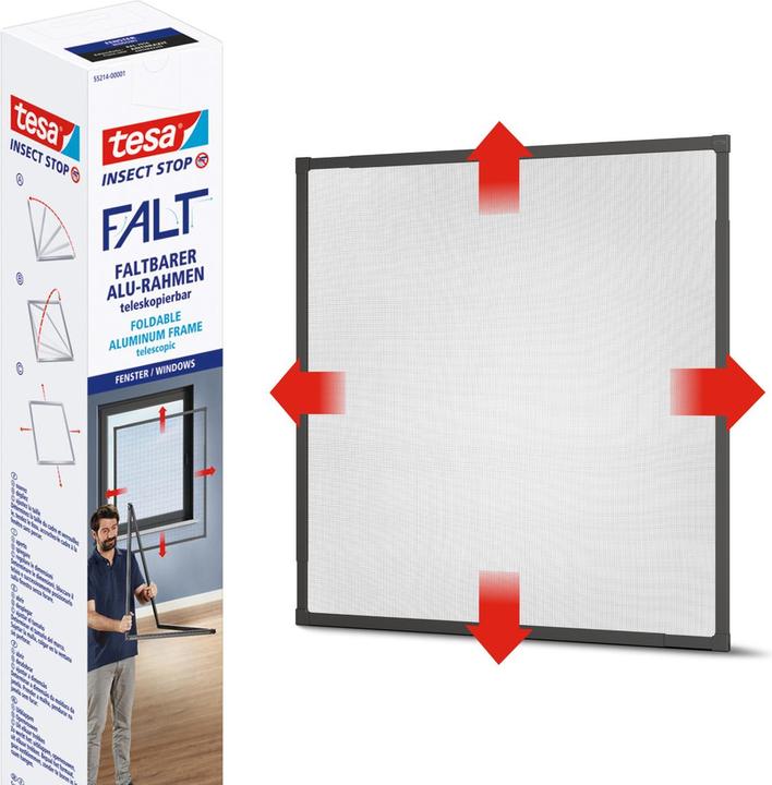 Immagine prodotto tesa Finestra zanzariera FALT (140 x 140 cm)