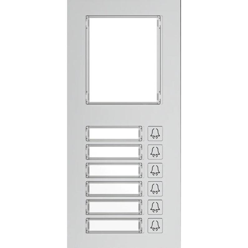 Akuvox, Klingel + Türsprechanlage, MD06 Erweiterungsmodul mit 6 Tasten für die Türstation R20A/R20K