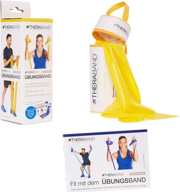 Produktbild TheraBand Übungsband (2.50 m, Leicht)