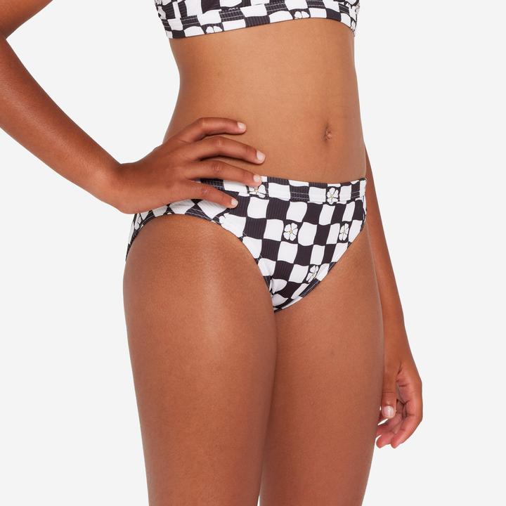 Image du produit Olaian Bas de maillot de bain surf Fille - Alma hao noir et blanc