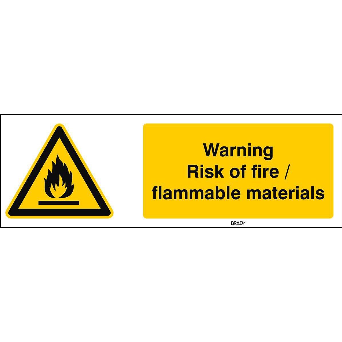 Brady, Sicherheitskennzeichnung, ISO Safety Sign - Warning