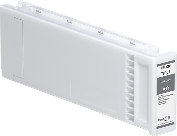 Immagine prodotto Epson Confezione singola grigio scuro T800700 UltraChrome PRO 700ml (DGY)