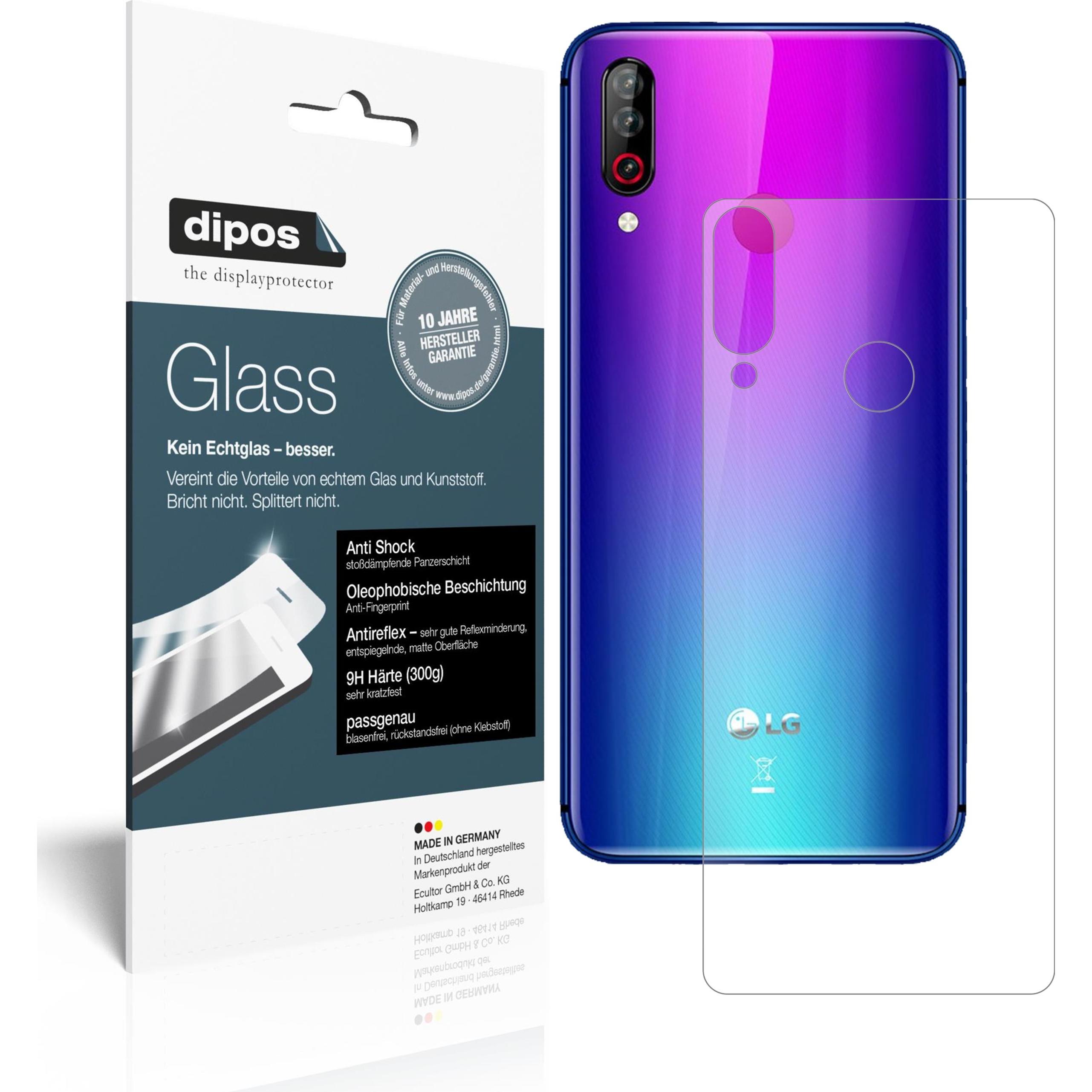 Dipos Displayschutz Anti-Shock (1 Stück, LG W30 Pro), Smartphone Schutzfolie, Transparent