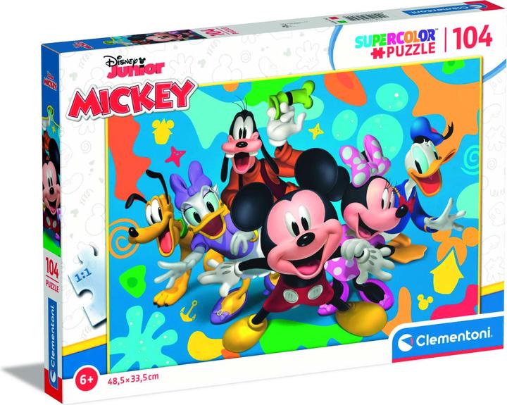 Actual product image Clementoni Puzzle Disney - Mickey and his friends, 104st. (104 pieces)