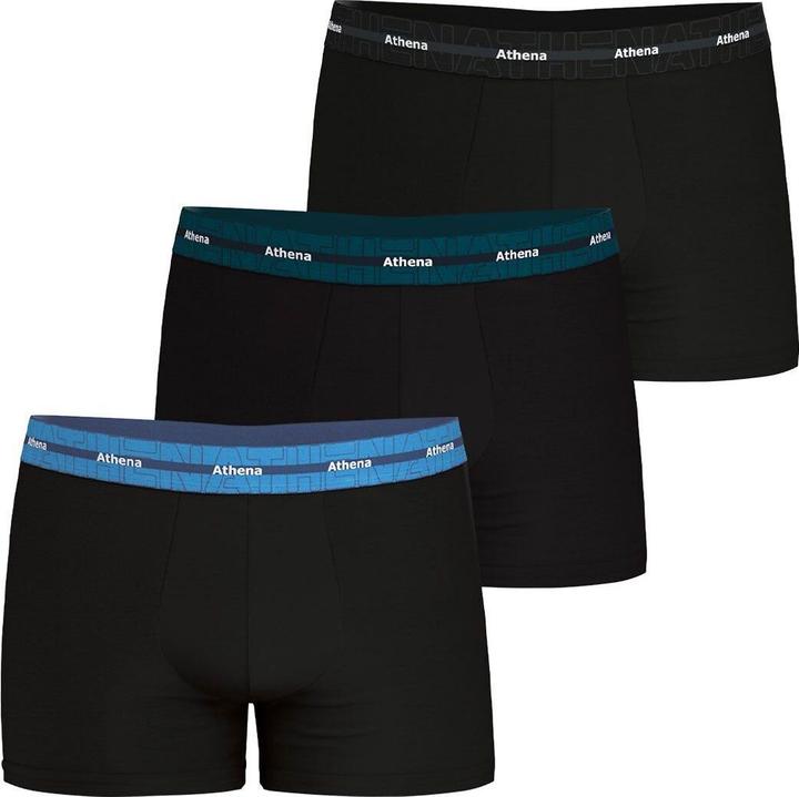 Gürtel blau+grün+schwarz, Schwarz