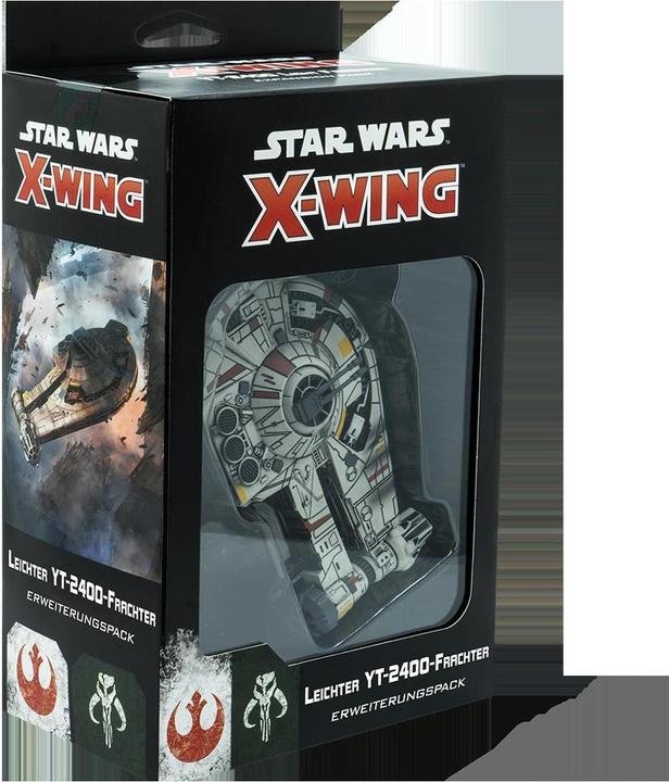 Productafbeelding Atomic Mass Games FFGD4183 - Star Wars: X-Wing 2nd Edition - Light YT-2400 Freighter, Miniaturen spel, 14+ jr. (Karton, Plastic)