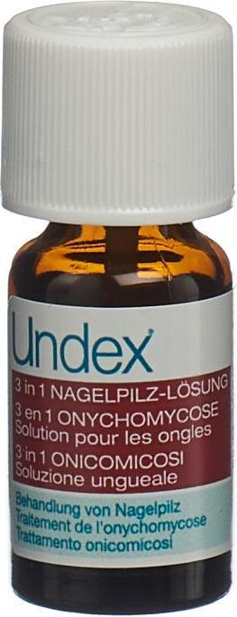Image du produit Undex Solution 3 en 1 contre les mycoses des ongles (7 ml)