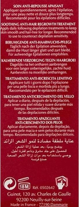 Produktbild Guinot Dépil Logic Visage Facial Cream 15ml (Reinigungsgel, 15 ml)