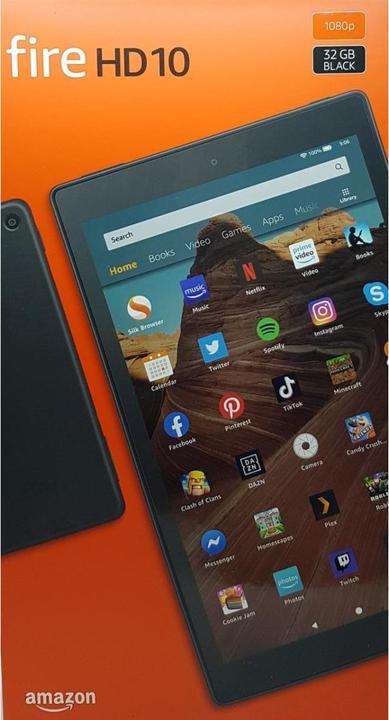 Image du produit Amazon Fire HD 10 (WLAN uniquement, 10.10", 32 Go, Noir)