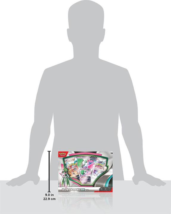 Immagine prodotto Pokémon P-EN Iron Valiant/Luna Ruggente ex Box (Inglese, Box Set e Collezione)
