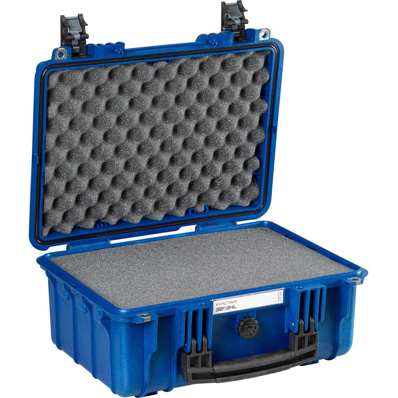 Thumbnail - Explorer Cases, Koffer, Outdoor Koffer 3818HL.N blue navy with pick & pluck foam (B x H, Blau, (15.90 l)