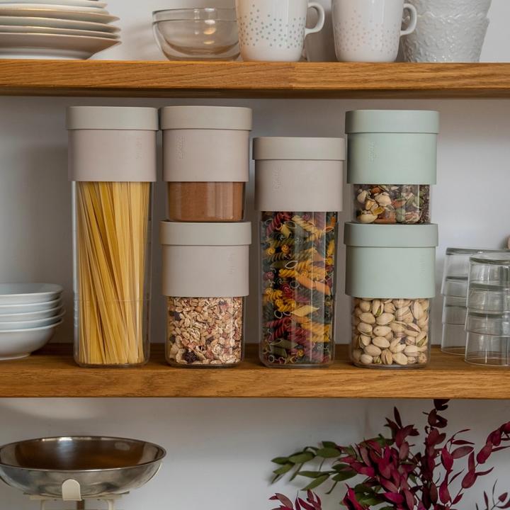 Produktbild Lékué Flip Aufbewahrungsbox M grün, 0.6-0.85l (0.85 l)