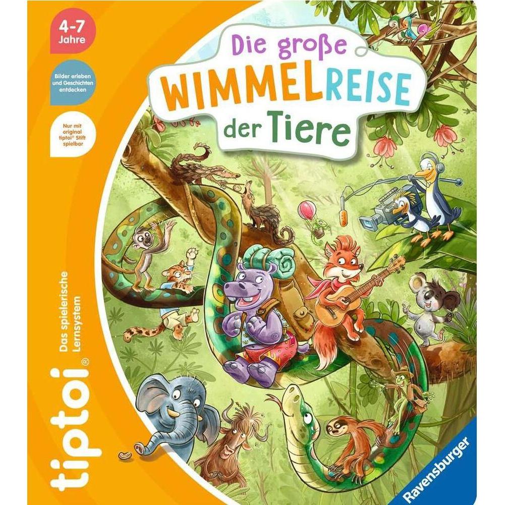 Die gr. Wimmelreise Tiere, Kinderbücher von Anja Kiel