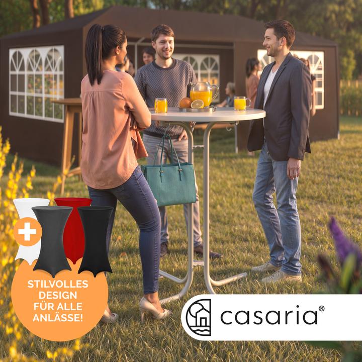 Image du produit Casaria Table haute avec housse