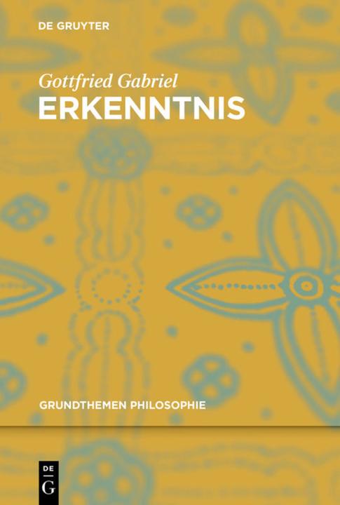 Produktbild Erkenntnis (Deutsch, Gottfried Gabriel, 2015)