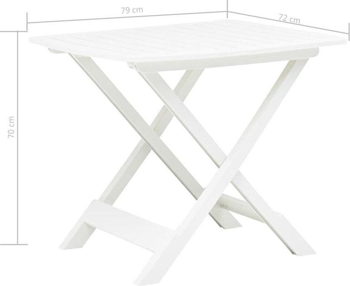 Actual product image NoName Camping Table Tevere White 80x60cm