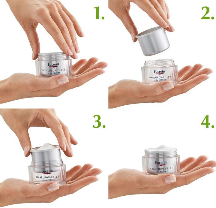 Produktbild Eucerin Gesichtscreme-Refill Hyaluron-Filler + 3 Effect - 50 ml (50 ml, Nachtcreme)