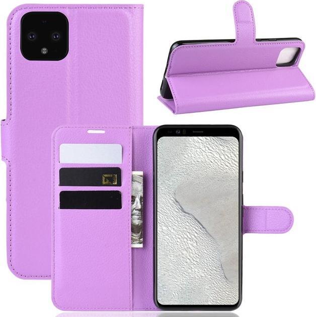 Produktbild MU Classic Litchi Leder Bookcover Series (Google Pixel 4 XL)