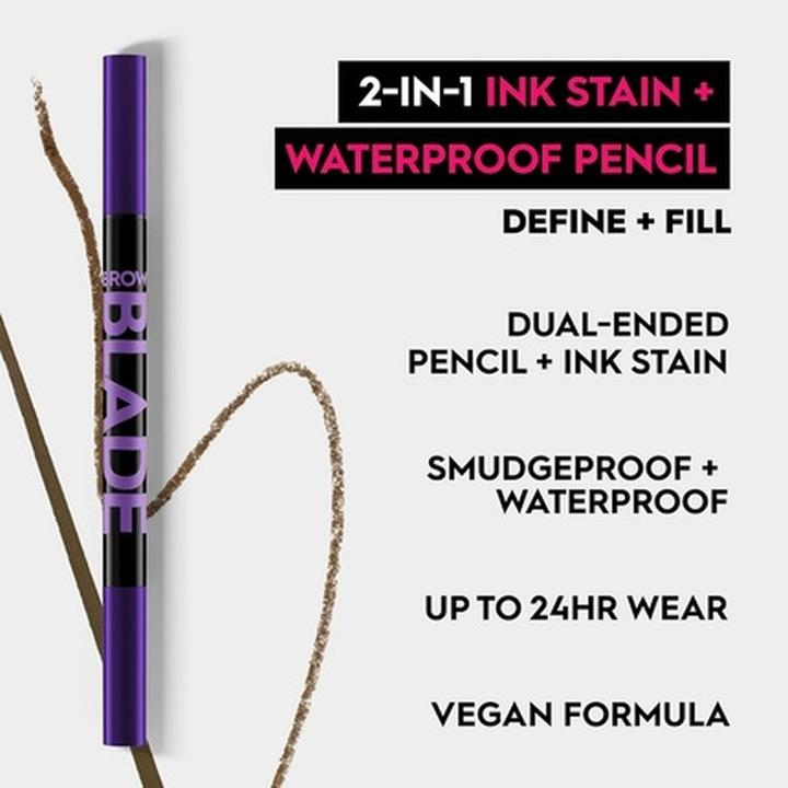 Produktbild Urban Decay Brow Blade - Ink Stain+Waterproof Pencil Neutral Nana (Neutral Nana)