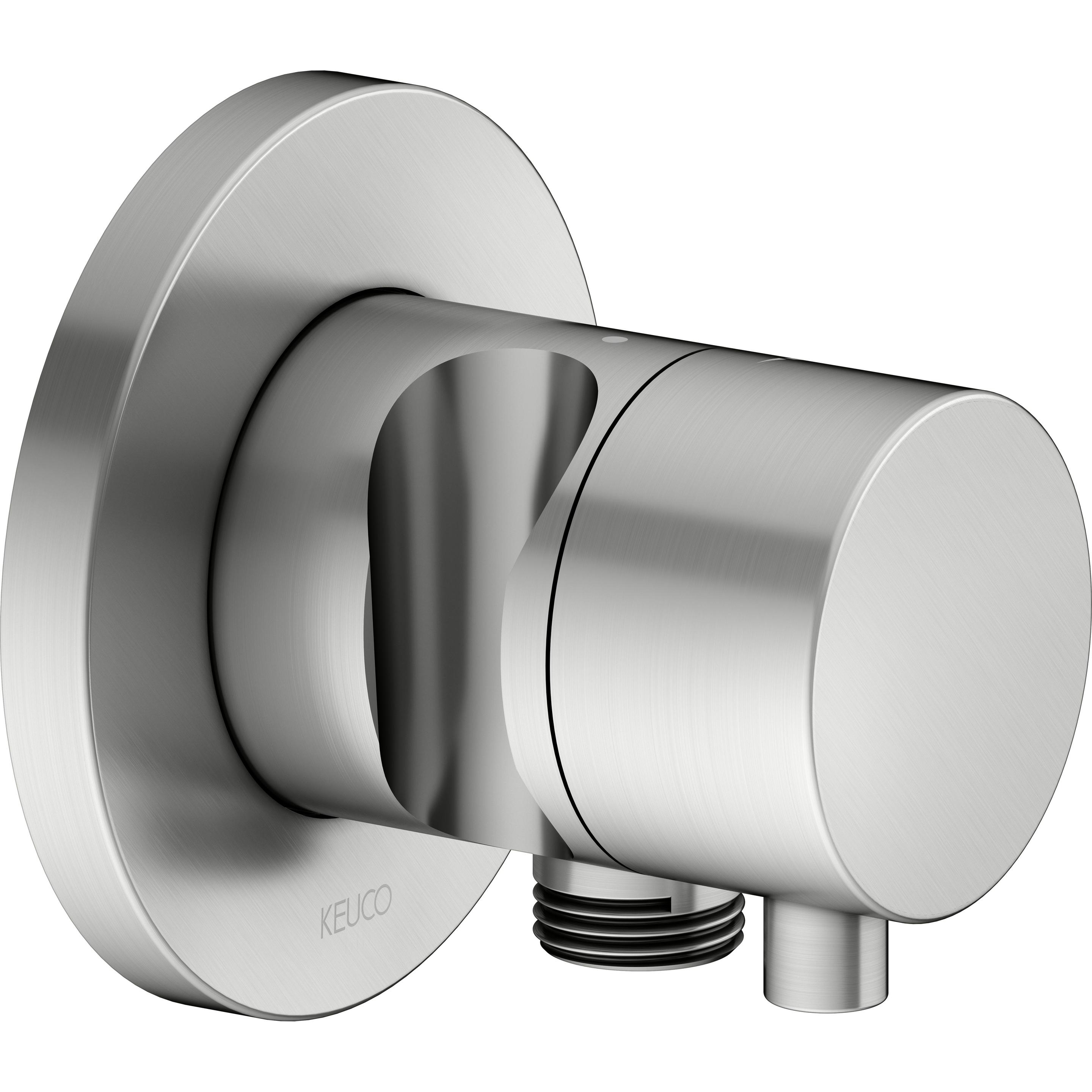 Keuco, Badarmatur, IXMO Absperrventil UP, 1 Verbraucher mit Schlauchanschluss und Brausehalter mit Comfort Griff