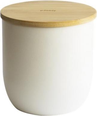 Immagine prodotto Pebbly Barattolo per biscotti in metallo bianco 2300ml/15x15x15,5 cm (2.30 l)