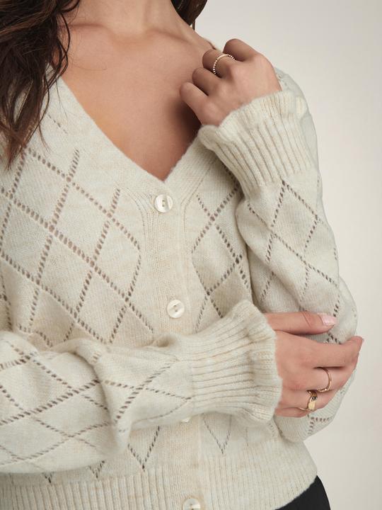 Produktbild JdY Knit Fit V-Ausschnitt Strickjacke Strickjacke (XL)