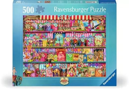 Immagine prodotto Ravensburger 2D-Puzzle: Süsswarenladen, 500 Teile (500 pezzi)