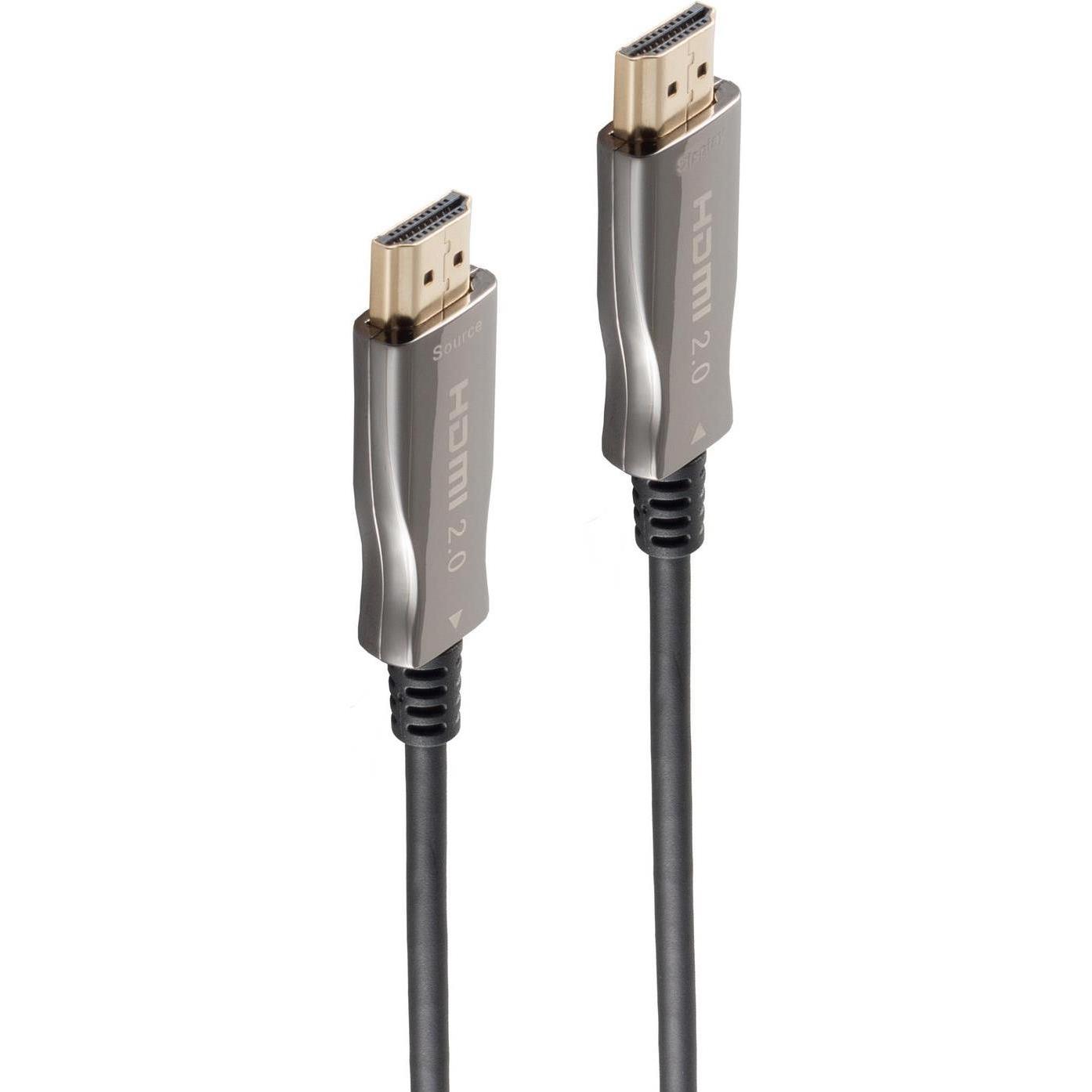 Shiverpeaks -BASIC-S--HDMI Anschlusskabel-Optisches HDMI Kabel, 4K, 10,0m (10 m, HDMI), Video Kabel