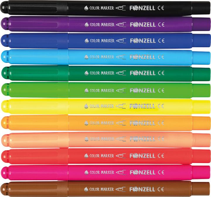 Produktbild Fonzell Marker Kids (12x)