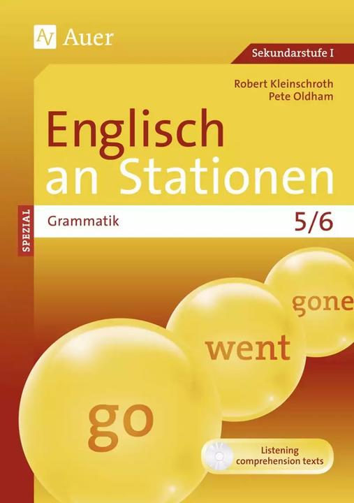 Produktbild Englisch an Stationen SPEZIAL Grammatik 5-6 (Deutsch, Pete Oldham, Robert Kleinschroth, 2022)