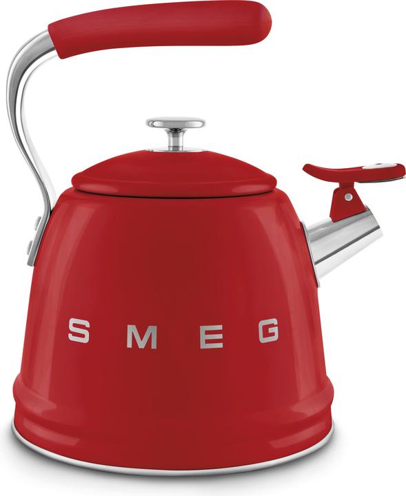 Smeg WKF01RD fluitketel 2,3 l Rood, Roestvrijstaal (2.30 l)