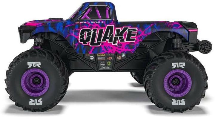 Immagine prodotto Arrma Monster Truck Quake Grom 4x4 Brushed RTR 1:16 Lila (RTR pronto all'uso)