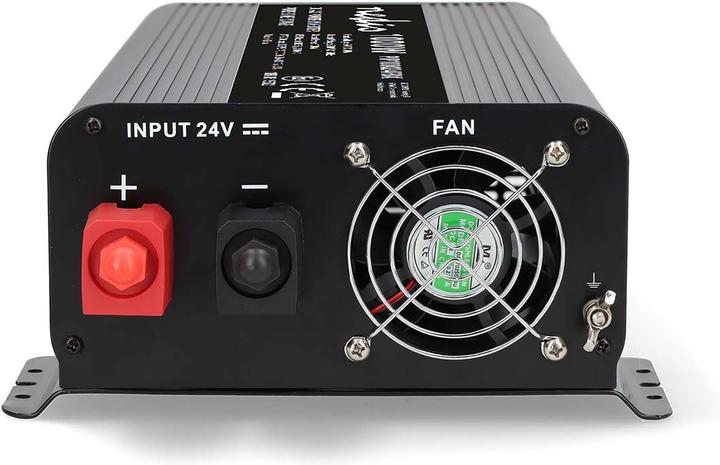 Produktbild Nedis Power Inverter Reine Sinus-Wellen - Eingangsspannung: 24 V DC - Geräteausgangsanschluss: Type