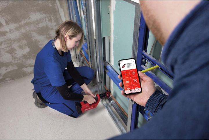 Produktbild Rothenberger Akkupressmaschine ROMAX Compact III Basic SET1 AMP 19 kN 15 - 35 mm 1X2Ah, EU, ohne Pressbacken (400 mm)