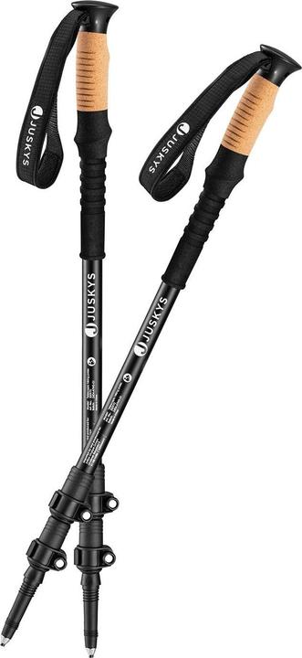 Actual product image Juskys Nordic Walking Stöcke (65 -135 cm)