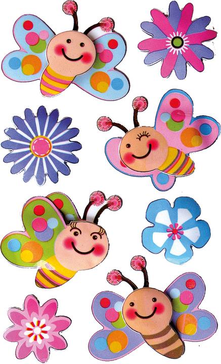 Image du produit Z-Design Fleurs 3D Papillons