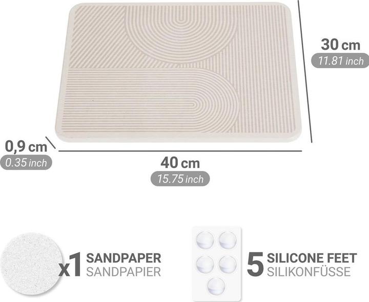 Actual product image Wenko Damon draining board