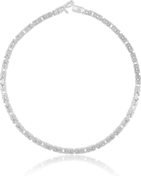Actual product image Muau King's chain (19 cm, 750/18K white gold)
