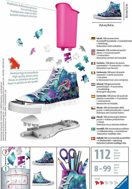 Immagine prodotto Ravensburger Mermaids108p Sneaker Ref. (108 pezzi)