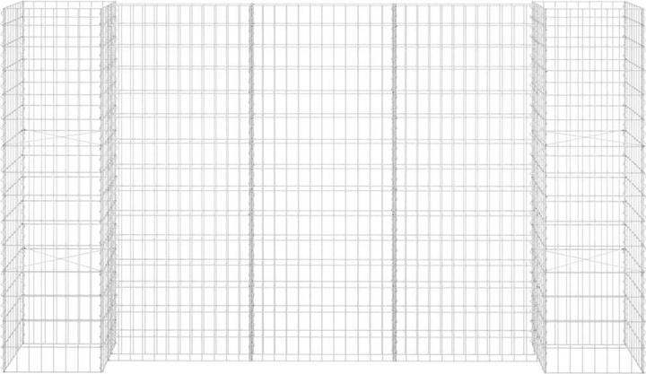 Actual product image vidaXL Gabionen-Pflanzkorb