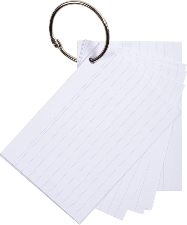 Image du produit Exacompta Cartes Flash (A7, 205 g/m², 50 x)