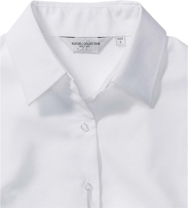 Produktbild Russell Collection Easy Care Oxford Bluse Langarm (4XL)