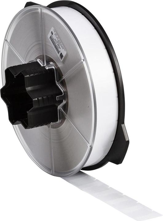 Brady WRAP-2-427, vinyle, mat, blanc/transparent, 25.40 x 9.53(25.40) mm, auto-laminant, permanent (2.54 cm)